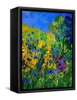 Wild Flowers 454170-Pol Ledent-Framed Stretched Canvas