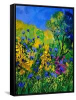 Wild Flowers 454170-Pol Ledent-Framed Stretched Canvas