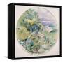 Wild Flowers and Vegetation, in a Lakeland District-William Linnaeus Casey-Framed Stretched Canvas