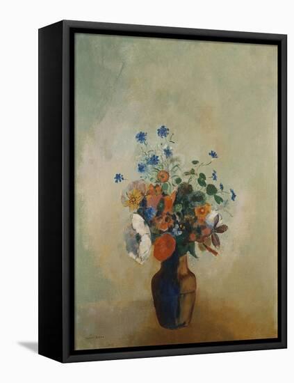 Wild Flowers, Circa 1902-Eugène Boudin-Framed Stretched Canvas