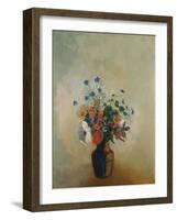 Wild Flowers, Circa 1902-Eugène Boudin-Framed Giclee Print