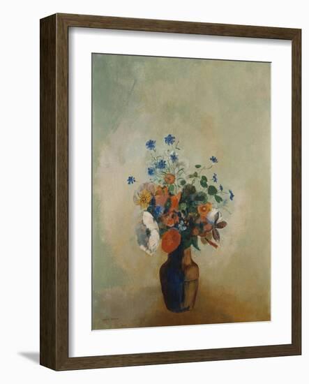 Wild Flowers, Circa 1902-Eugène Boudin-Framed Giclee Print