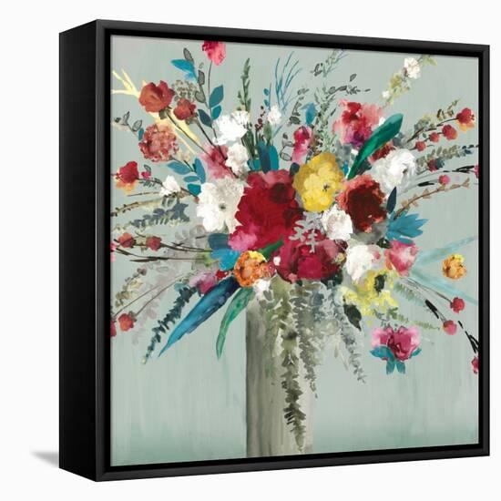 Wild Flowers I-Asia Jensen-Framed Stretched Canvas