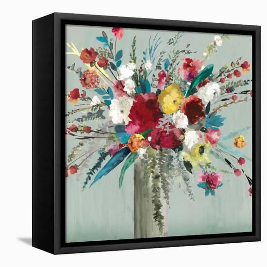 Wild Flowers I-Asia Jensen-Framed Stretched Canvas