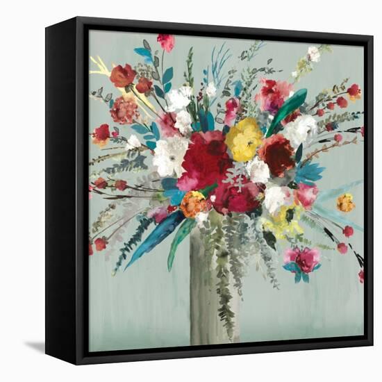 Wild Flowers I-Asia Jensen-Framed Stretched Canvas