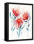Wild Flowers II-Ann Marie Coolick-Framed Stretched Canvas