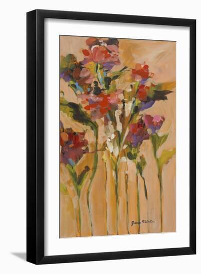 Wild Flowers II-Jane Slivka-Framed Art Print