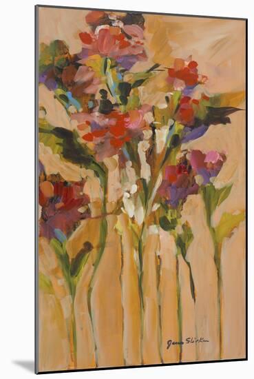 Wild Flowers II-Jane Slivka-Mounted Art Print