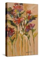 Wild Flowers II-Jane Slivka-Stretched Canvas