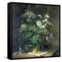 Wild Flowers in a Glass Vase, 1906-Bertha Wegmann-Framed Stretched Canvas