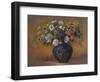 Wild Flowers in a Vase, C.1910 (Pastel on Board)-Odilon Redon-Framed Giclee Print