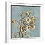 Wild Flowers on Blue I-Lanie Loreth-Framed Art Print