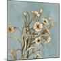 Wild Flowers on Blue I-Lanie Loreth-Mounted Art Print