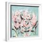 Wild Flowers on Teal-Ann Marie Coolick-Framed Art Print