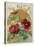 Wild Flowers: Poppies, Daisies and Cornflowers-null-Stretched Canvas