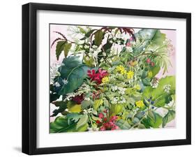 Wild Flowers with Comfrey and Campion-Christopher Ryland-Framed Giclee Print