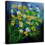 Wild Flowers7741-Pol Ledent-Stretched Canvas