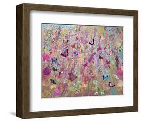 Wild flowers-Claire Westwood-Framed Art Print