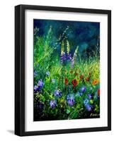 Wild flowers-Pol Ledent-Framed Art Print