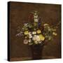 Wild Flowers-Henri Fantin-Latour-Stretched Canvas