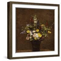 Wild Flowers-Henri Fantin-Latour-Framed Giclee Print