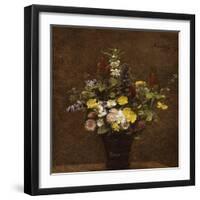 Wild Flowers-Henri Fantin-Latour-Framed Giclee Print