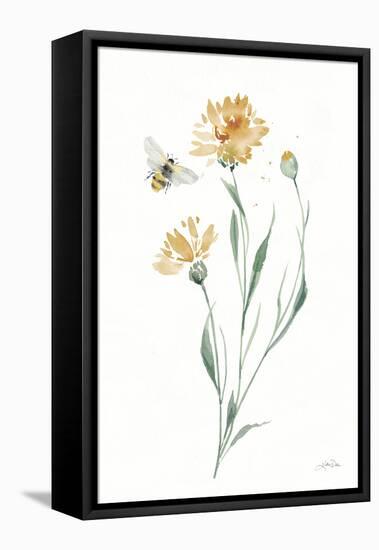 Wild for Honeybloom Wildflowers III-Katrina Pete-Framed Stretched Canvas