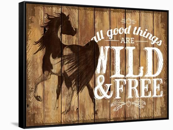 Wild & Free-null-Framed Stretched Canvas