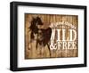 Wild & Free-null-Framed Giclee Print