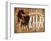 Wild & Free-null-Framed Giclee Print