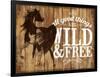 Wild & Free-null-Framed Giclee Print