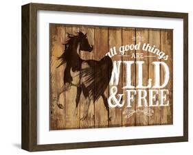 Wild & Free-null-Framed Giclee Print