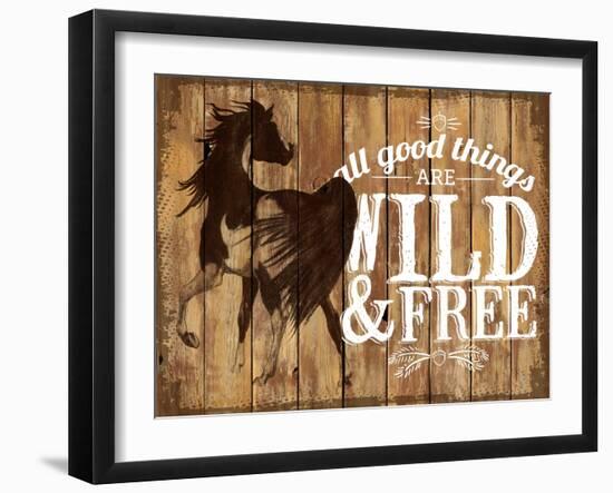 Wild & Free-null-Framed Giclee Print