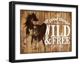 Wild & Free-The Saturday Evening Post-Framed Giclee Print