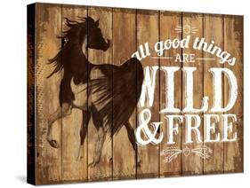 Wild & Free-The Saturday Evening Post-Stretched Canvas