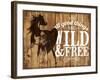 Wild & Free-The Saturday Evening Post-Framed Giclee Print