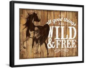 Wild & Free-The Saturday Evening Post-Framed Giclee Print