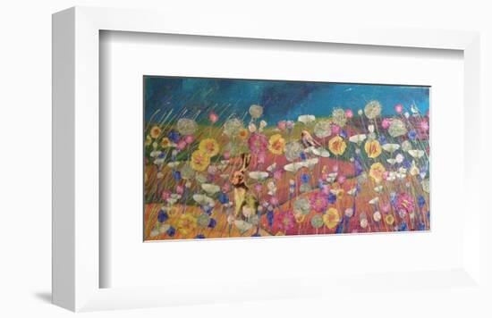 Wild Garden mixture-Claire Westwood-Framed Art Print