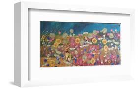 Wild Garden mixture-Claire Westwood-Framed Art Print