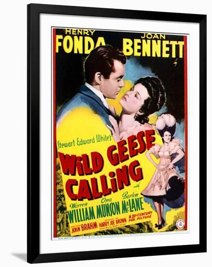 Wild Geese Calling - Movie Poster Reproduction-null-Framed Photo