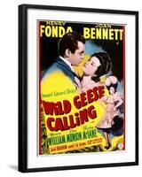 Wild Geese Calling - Movie Poster Reproduction-null-Framed Photo