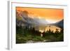 Wild Goose Island in Glacier National Park-SNEHIT-Framed Photographic Print