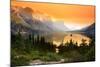 Wild Goose Island in Glacier National Park-SNEHIT-Mounted Photographic Print