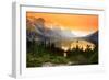 Wild Goose Island in Glacier National Park-SNEHIT-Framed Photographic Print