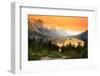 Wild Goose Island in Glacier National Park-SNEHIT-Framed Premium Photographic Print