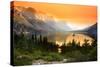 Wild Goose Island in Glacier National Park-SNEHIT-Stretched Canvas