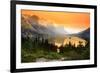 Wild Goose Island in Glacier National Park-SNEHIT-Framed Photographic Print