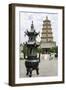 Wild Goose Pagoda (Giant Wild Goose Pagoda), UNESCO World Heritage Site, Xian, Shaanxi, China, Asia-Michael DeFreitas-Framed Photographic Print