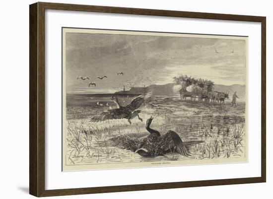 Wild-Goose Shooting-null-Framed Giclee Print