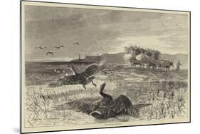 Wild-Goose Shooting-null-Mounted Giclee Print